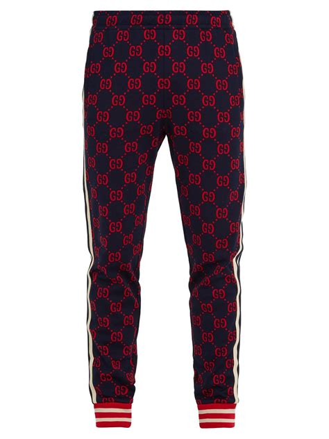 gucci jacquard pants cheap|Pants and Shorts for Men .